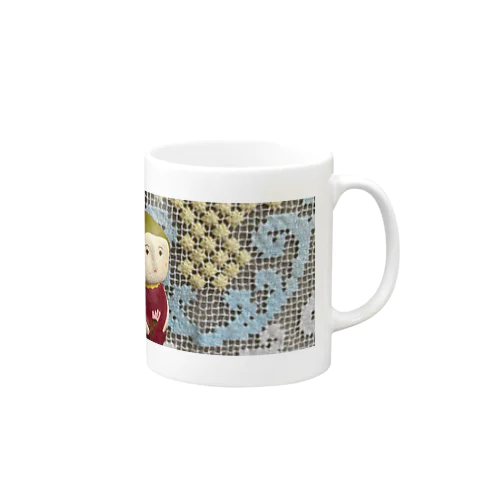 ブロンドの女の子 Mug