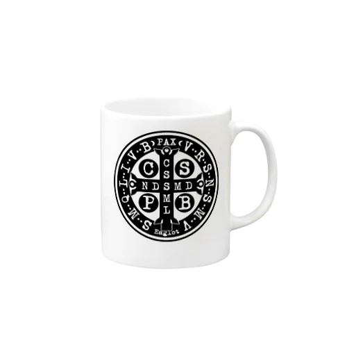 聖ベネディクトのメダイ Mug