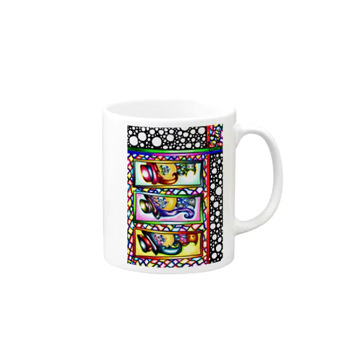  シルクハットットットット Mug