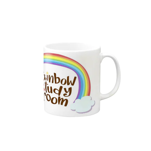 rainbow study room マグカップ