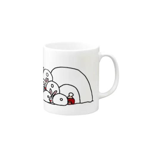 かまくらのうさぎ Mug