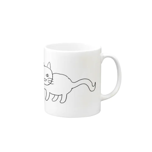 人型ねこちゃん Mug