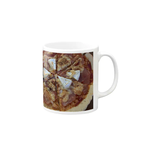 食いしん坊さんのピザ Mug
