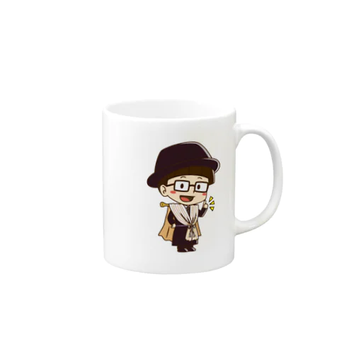 カーテンマンJr.（いいね）のマグカップ Mug