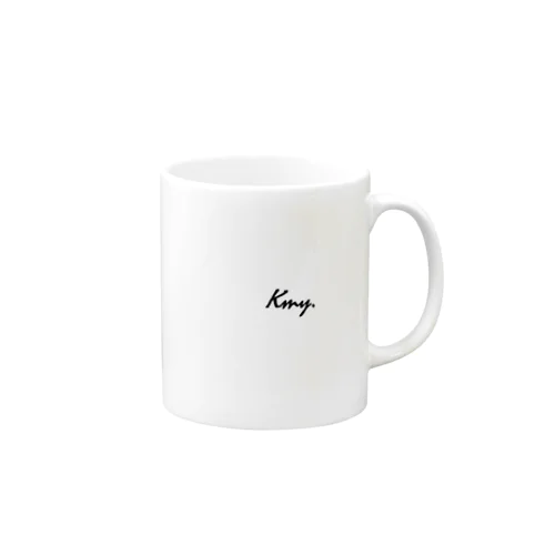 KMY.筆記体 Mug