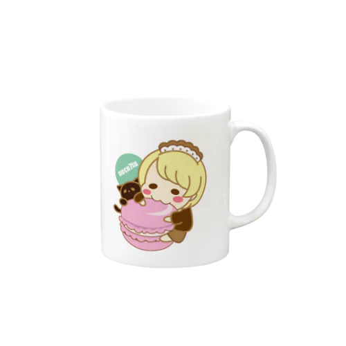 マカロンとねこなつ Mug