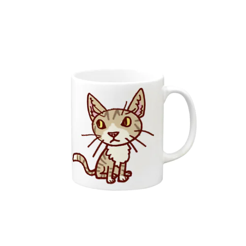 ワタニャベ ネコ Mug