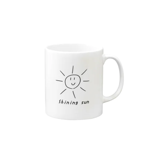 輝く太陽 Mug