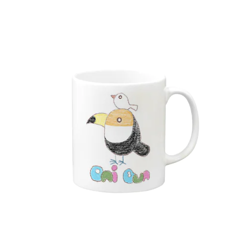 おにandぶん Mug