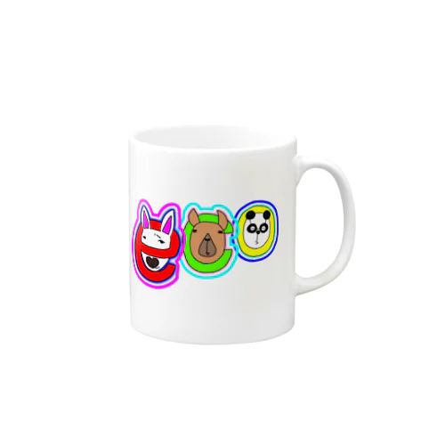 ecoパンカピぶる整列 Mug