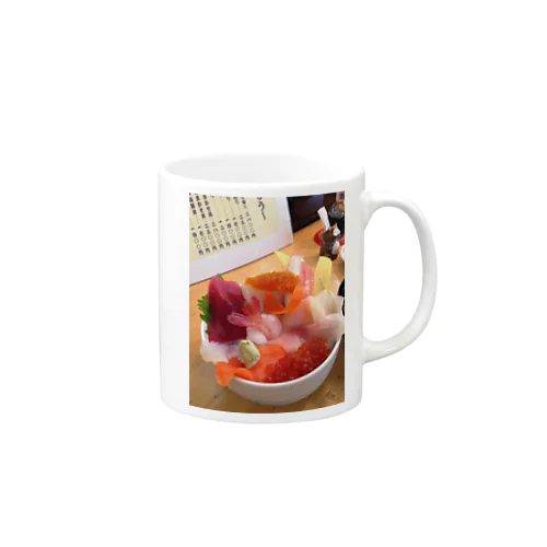 海鮮丼 Mug