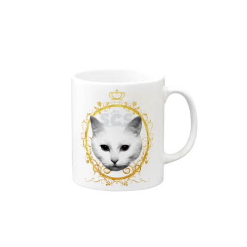 SCS_001 猫グラフィック マグカップ
