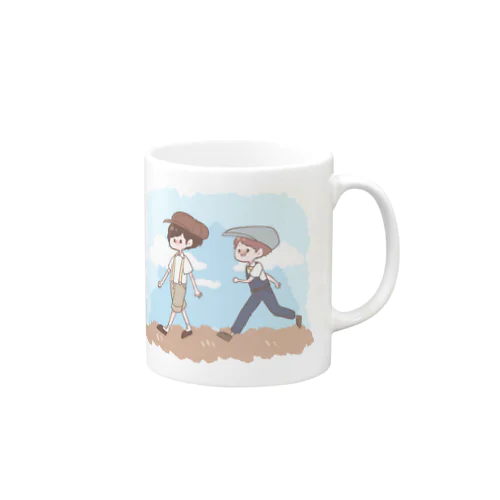 ゆるい少年たち Mug