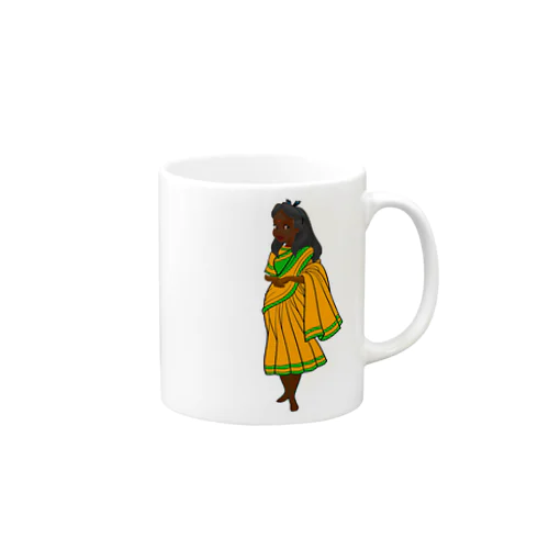 カレー系女子 Mug