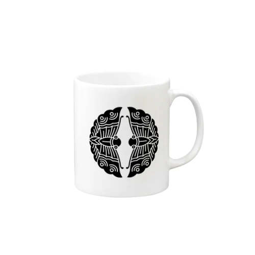 大谷刑部吉継（対い蝶） Mug