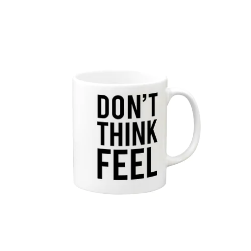 DON'T THINK FEEL_BK マグカップ