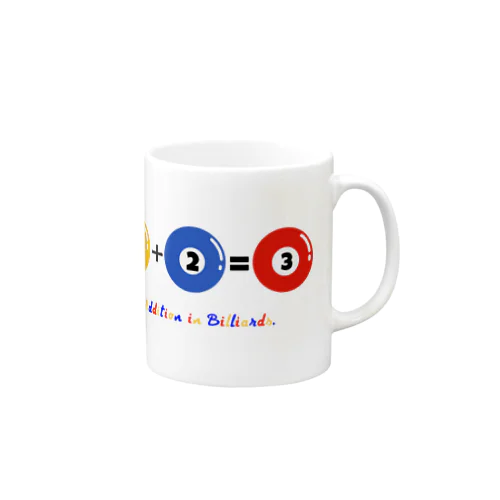 Addition in Billiards Mug