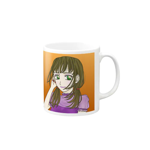 ツインピンク女子 Mug