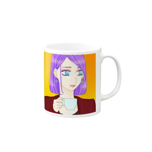 コーヒーブレイク中 Mug