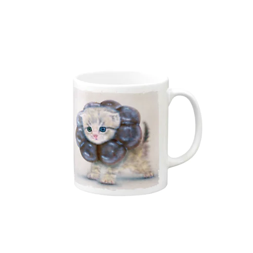 萌獣 猫 ポンデニャイオン：ショコラ Mug