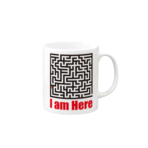 迷路 I am Here Mug