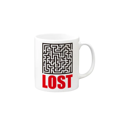 迷路　LOST Mug