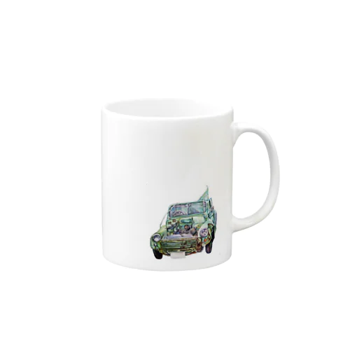 廃車 Mug