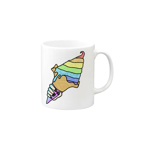 レインボーアイス🍦🌈 Mug