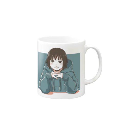 パーカー女子 Mug