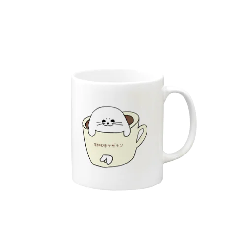 珈琲アザラシ Mug