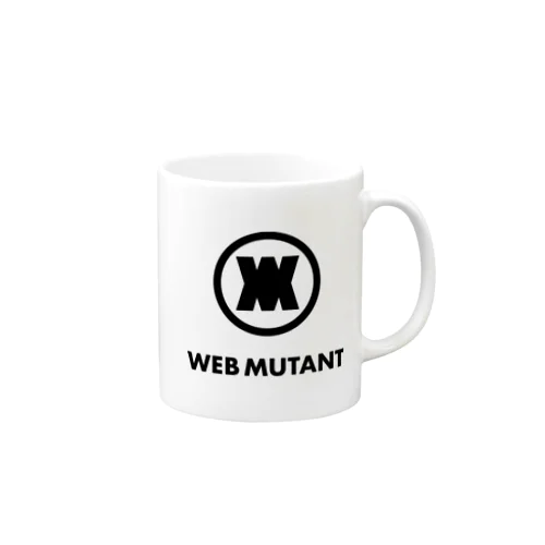 WEB MUTANTロゴTシャツ2 マグカップ