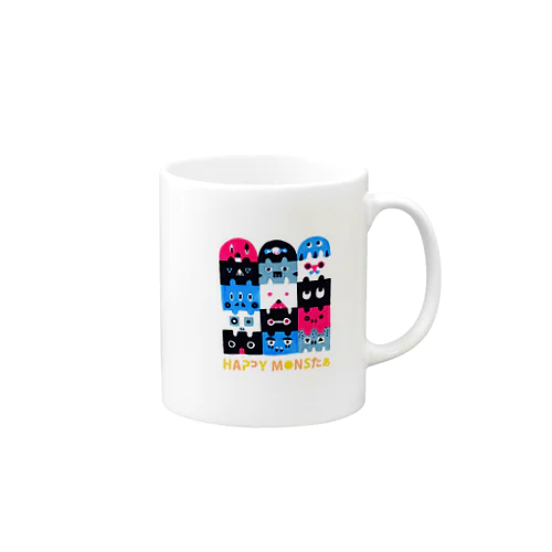 カクカクシカクモンスターず Mug