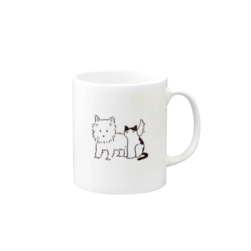 いぬねこ Mug