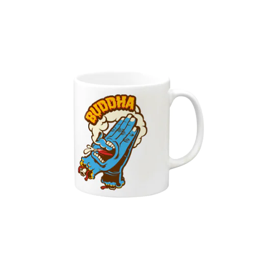 【GOIPACT】SCREAMING BUDDHA Mug