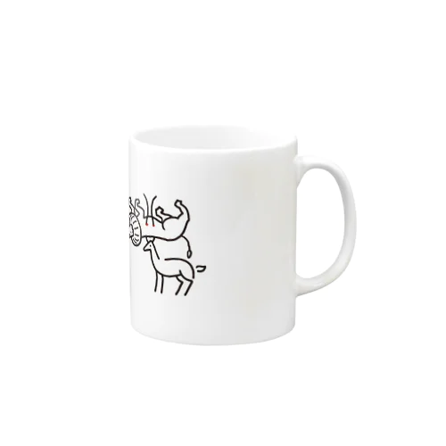 野生の復讐・インパラ・小 Mug