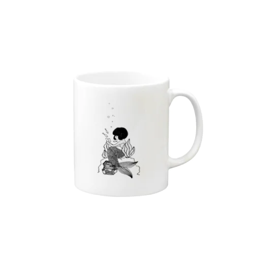 人魚の読み聞かせ Mug