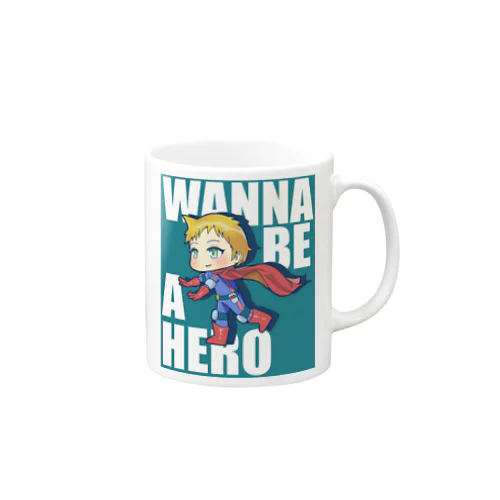 ヒーローになりたいマットくん Mug