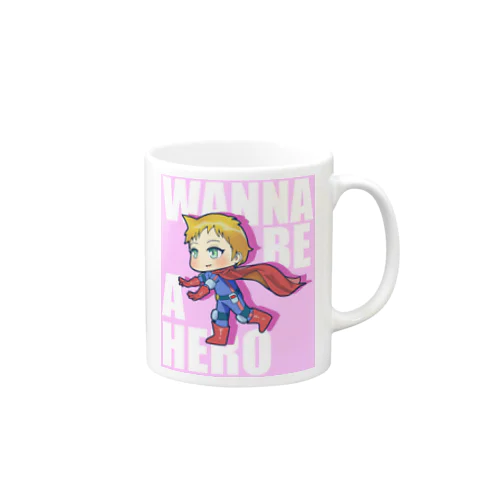 ヒーローになりたいマットくん Mug