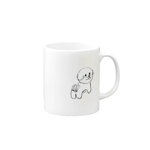 ふりかえりビション Mug