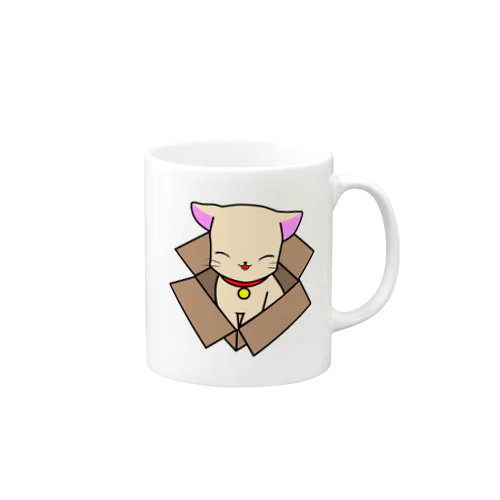 箱入り娘（猫） Mug