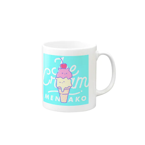 メンダコアイスクリーム Mug
