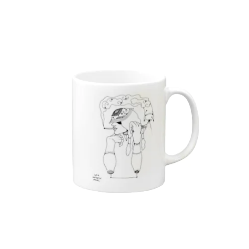 ペン画シリーズ*023 Mug