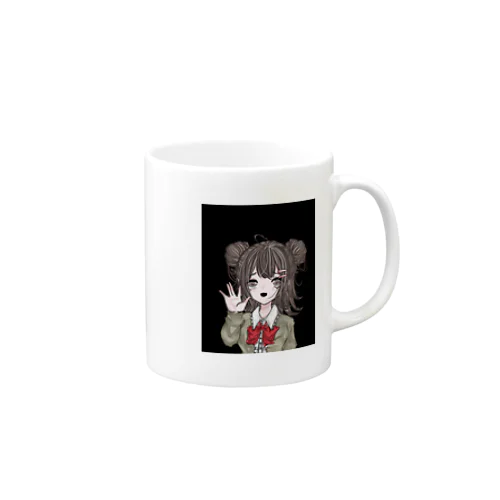 ツイン団子の女の子 Mug