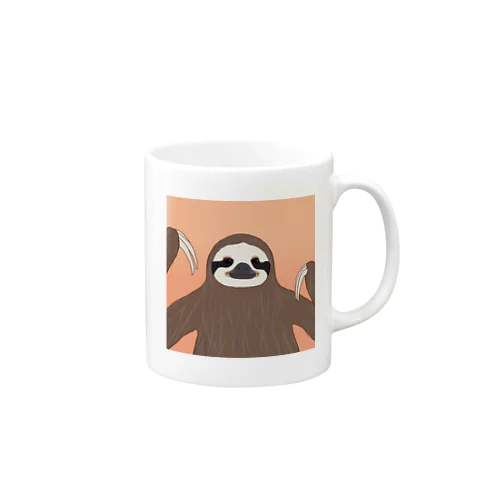 ラクガキナマケモノ Mug