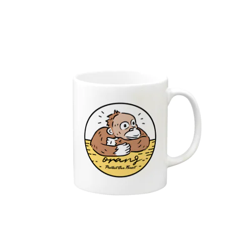 オラン (サークルロゴS) Mug