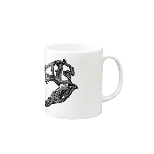 ティラノサウルス 頭骨 Mug