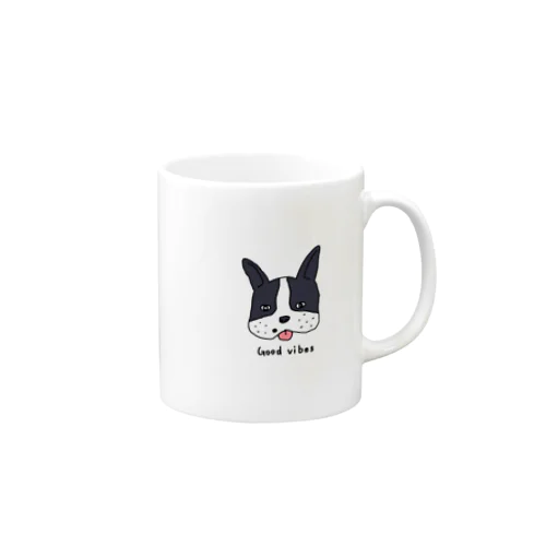 Good Vibes Dog Mug