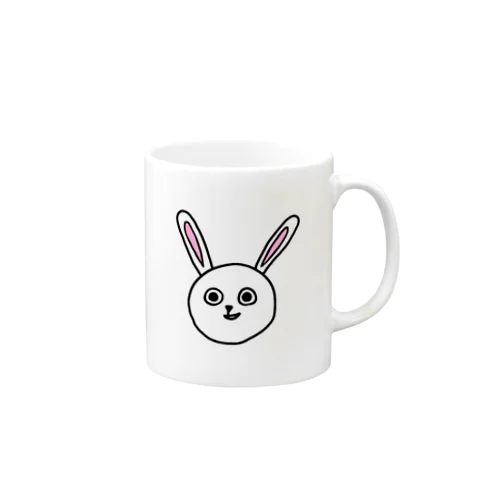 ニヤリなウサギ Mug