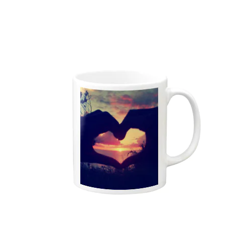 夕陽♡ Mug