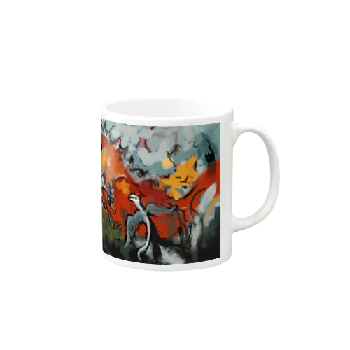 ごちゃごちゃモンスター Mug